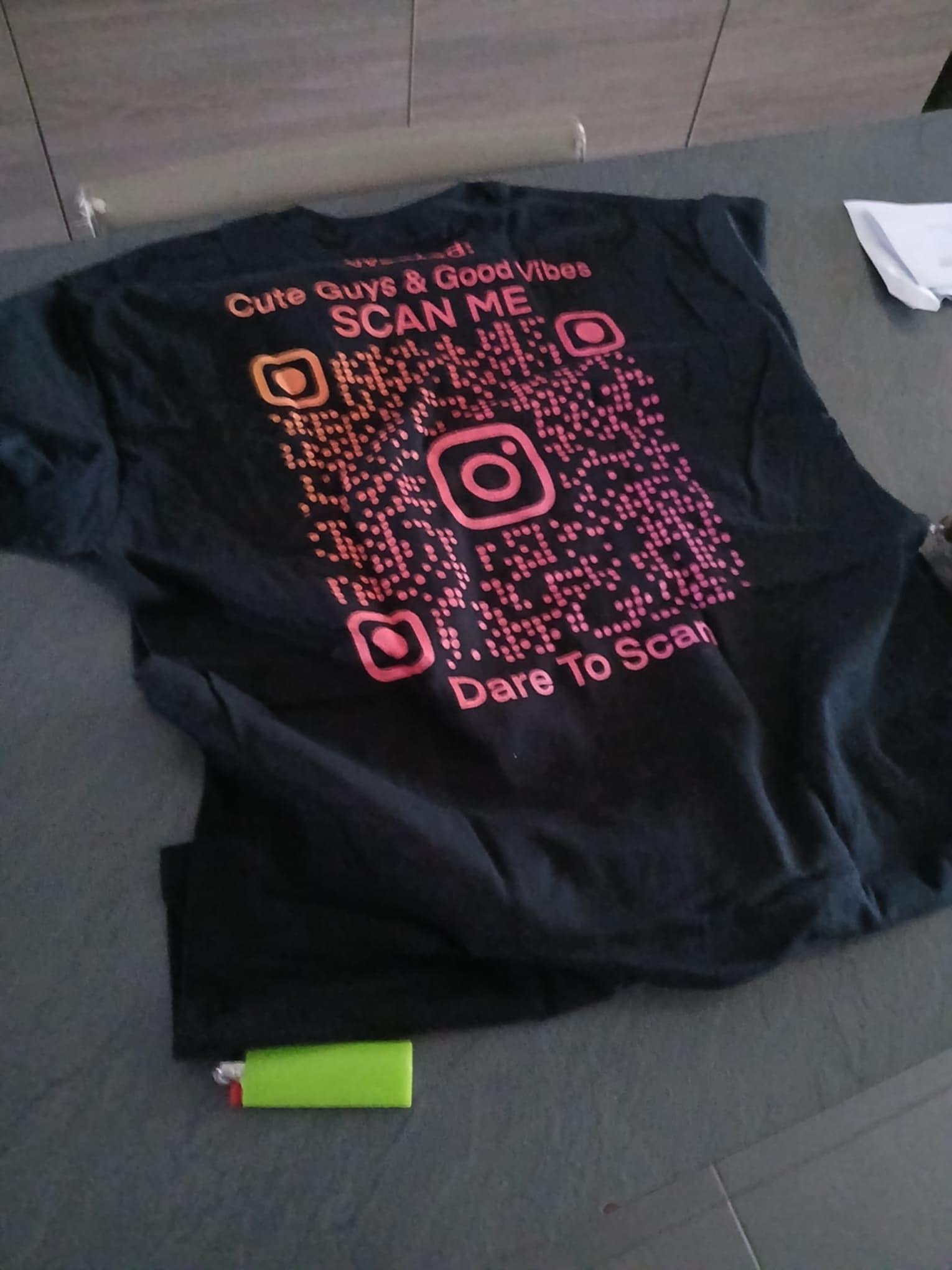 QR T-shirt
