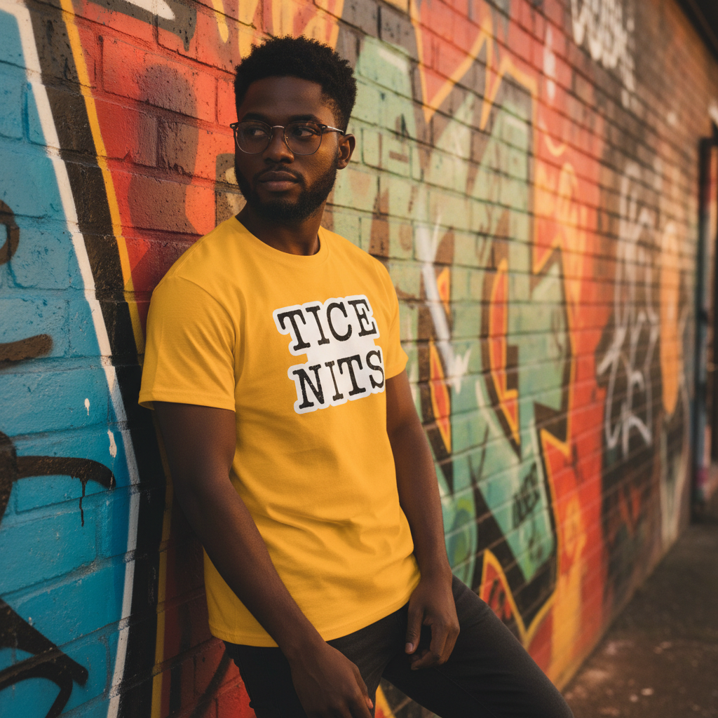 TICE NITS T-shirt – Virale Woordgrap | Grappig Mind Trick Shirt - PrintnPaws